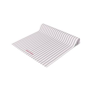 Striped Cotton Table Runner– Purple & White Fabric Runner for Dining Room, Kitchen, or Wedding Decor (2 Sizes)
